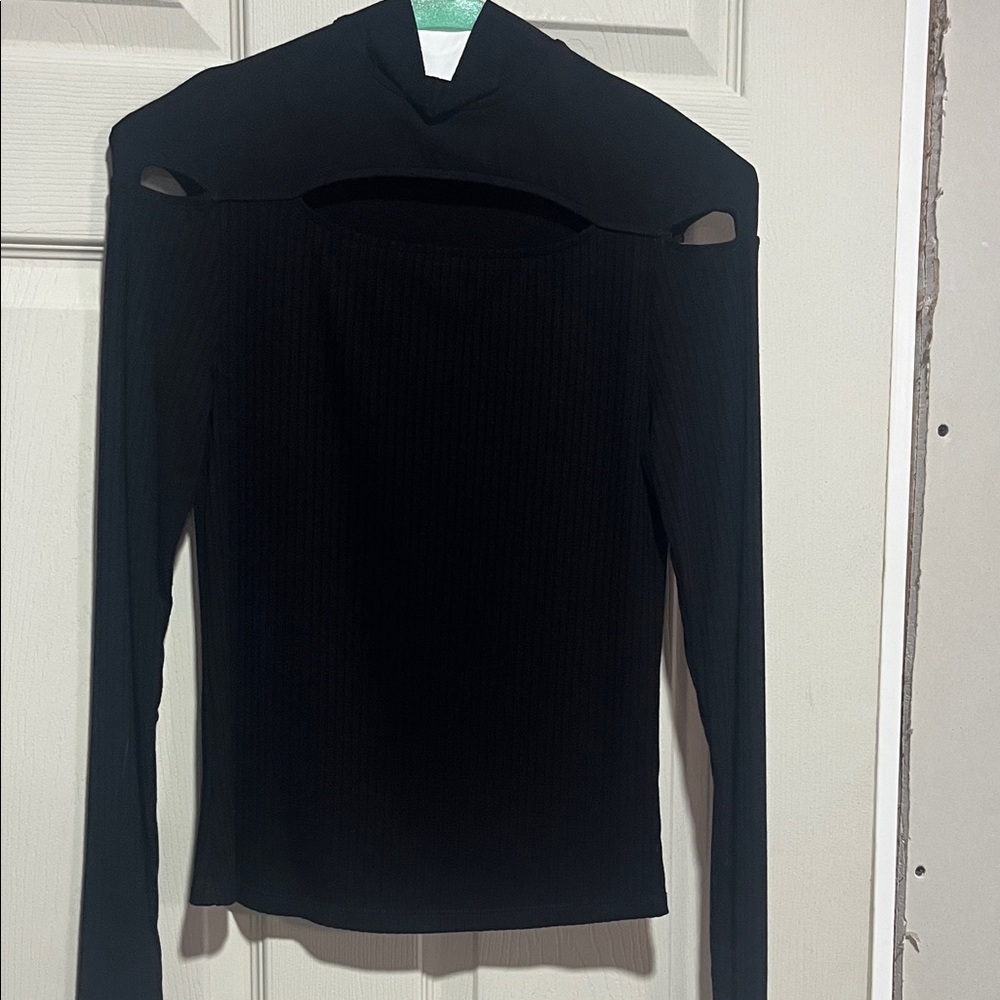 Elegant Black Women's Top
